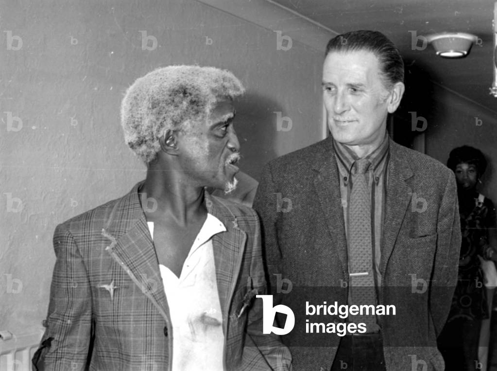 Sammy Davis Jnr. with Ken Baily.
6th June 1960