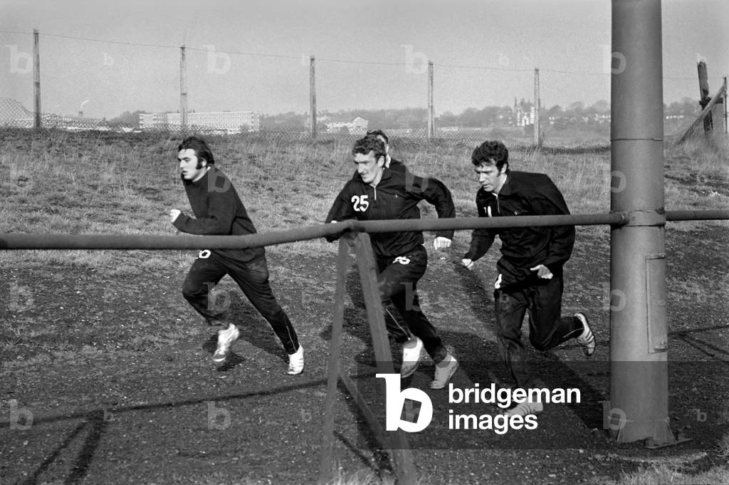 Manchester united players have never trained so hard as they do now, not even in their vintage years. Monday was traditionally a quiet training morning. No longer. 