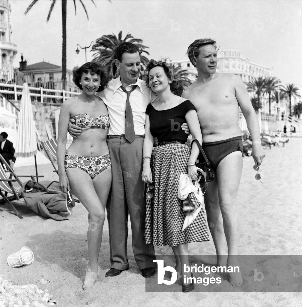 Cannes Film Festival 1953. Actor Dick Richards. D3118-047