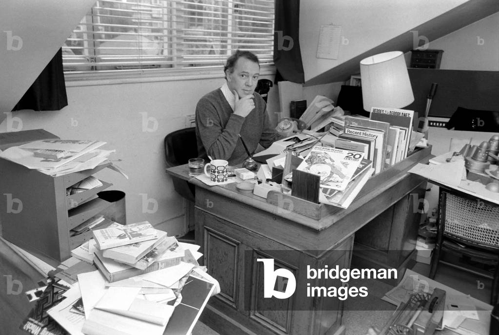 Writer, Gavin Lyall pictured at his home at Provost Road, Chalk Farm, N.W.3. November 1969