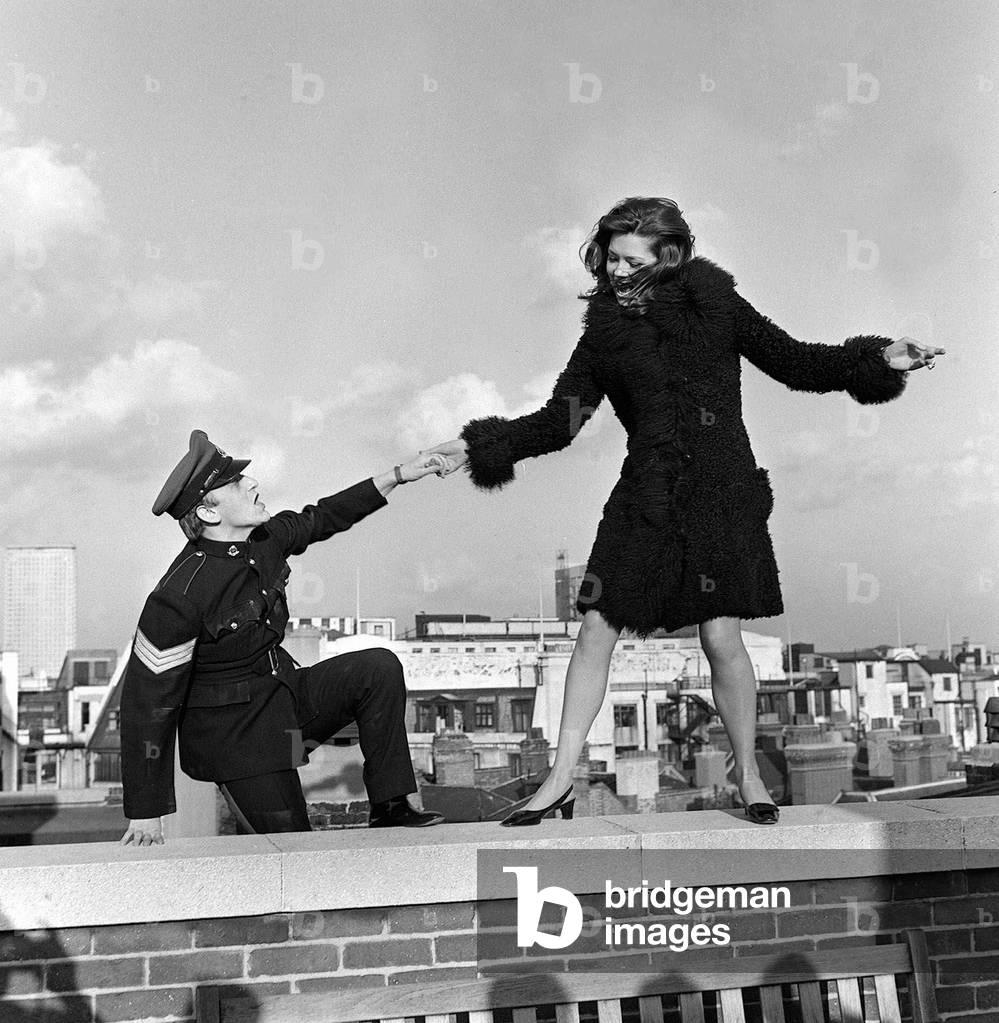 John Thaw, March 1966 (b/w photo)
