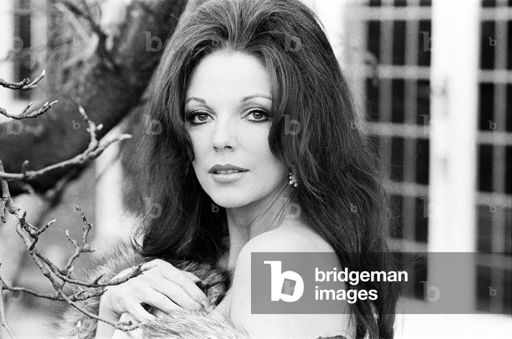 British film actress Joan Collins.
May 1983.