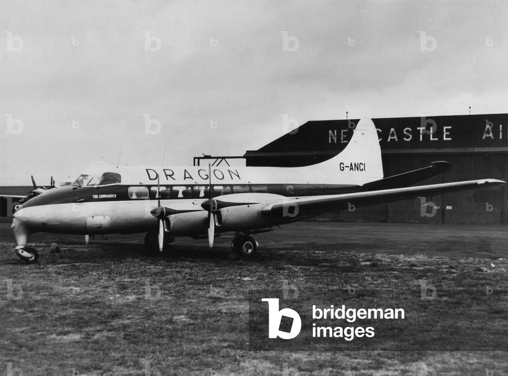 A de Havilland Heron, October 1955