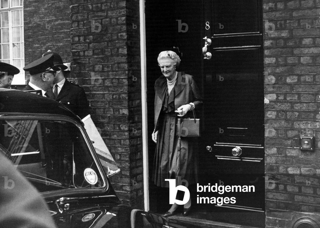 Lady Churchill. August 1962 (b/w photo)