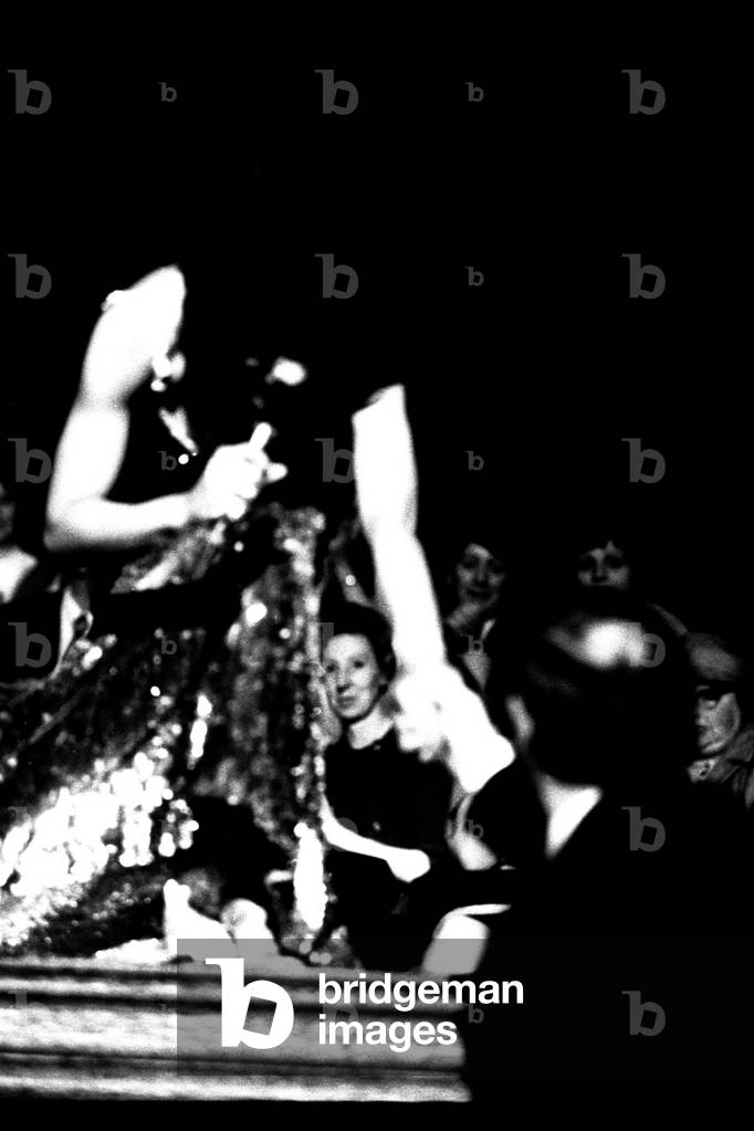 Shirley Bassey performing on stage in concert at Newcastle City Hall 30th April, 1971