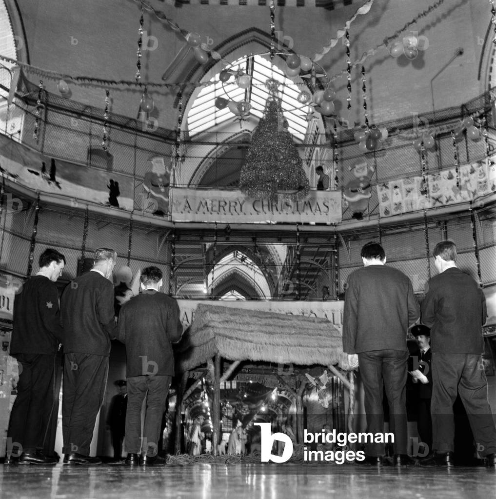 A carol service will be held around the crib at which the prisoners will attend, Manchester. December 1969