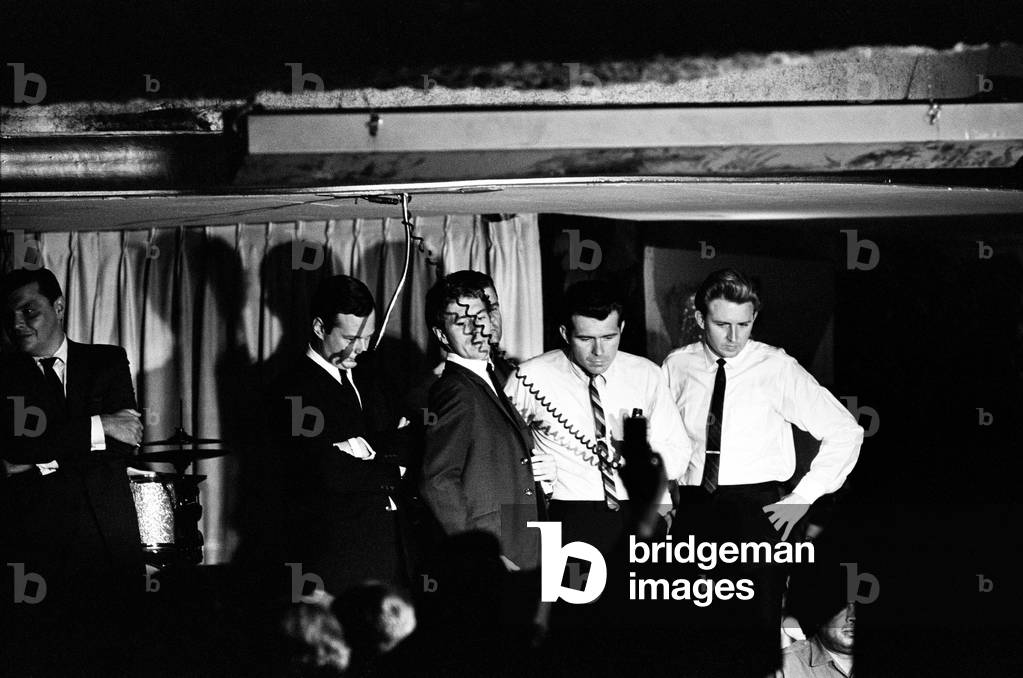 The Beatles tour of The United States of American August 1964 (b/w photo)