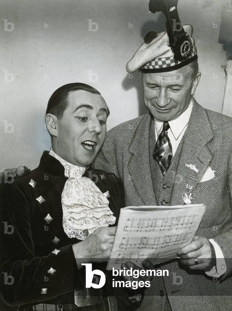 Alex Findlay comedian, 14th December 1948 (b/w photo)