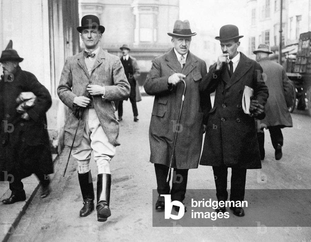 Nominations at Brighton. Cricketer C.B. Fry. 6th November 1922 (b/w photo)