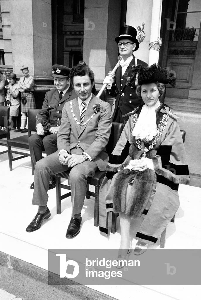 Lord Mayor's Show, Birmingham, Saturday 26th May 1973 (b/w photo)