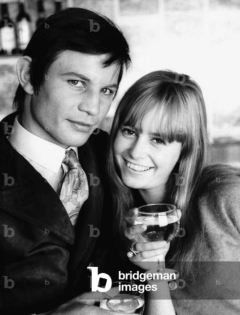Actor Michael York and co-star Actress Sue George in the film A Strange Affair, 12th September 1967 (b/w photo)