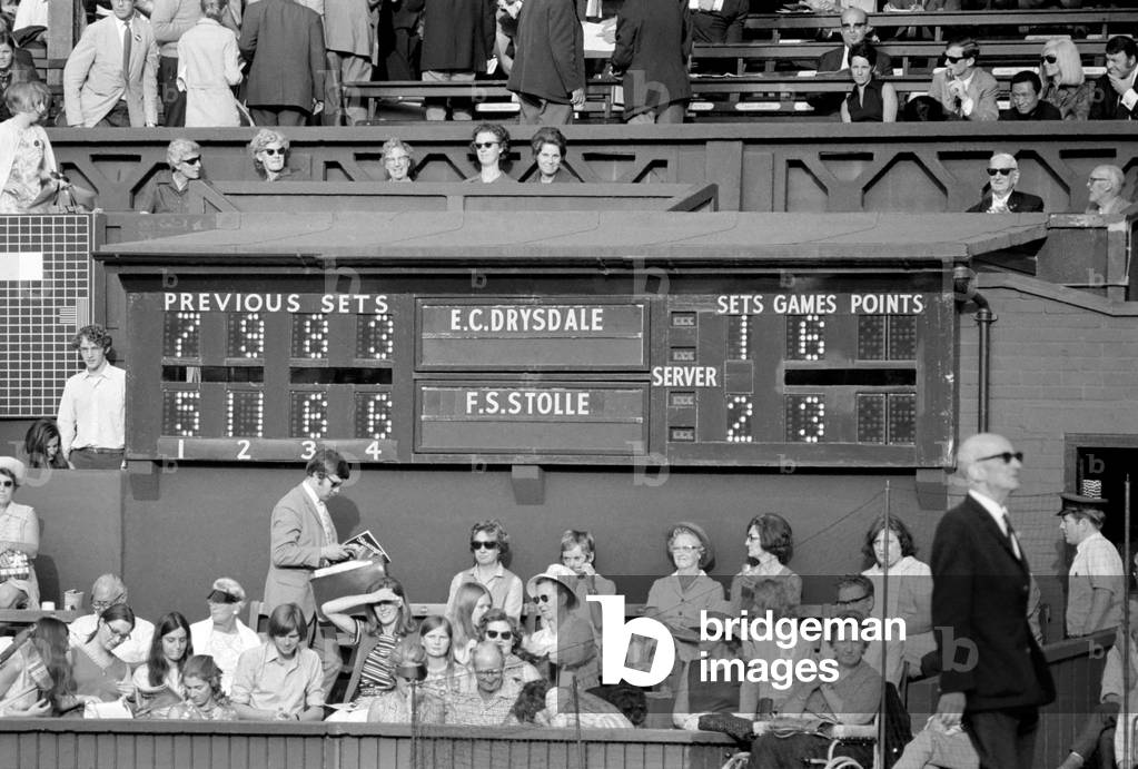 Wimbledon Tennis Championships 1970 1st Day. June 1970