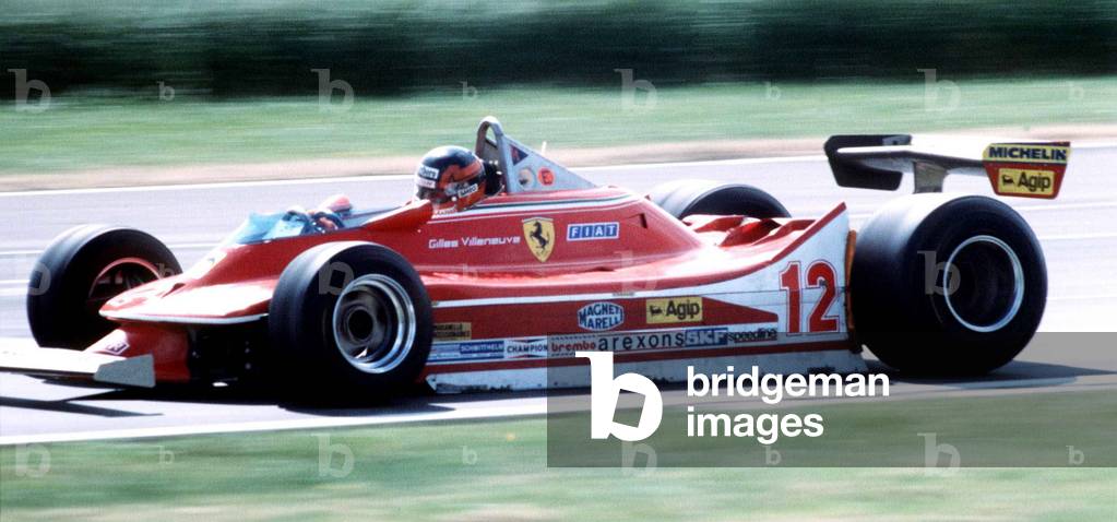 Motor Racing Formula One British Grand Prix Silverstone, July 1979 (b/w photo)