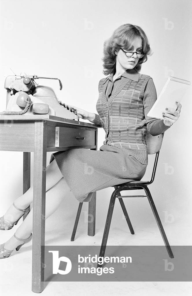 Office Secretary, Studio Pix, 27th January 1978.
