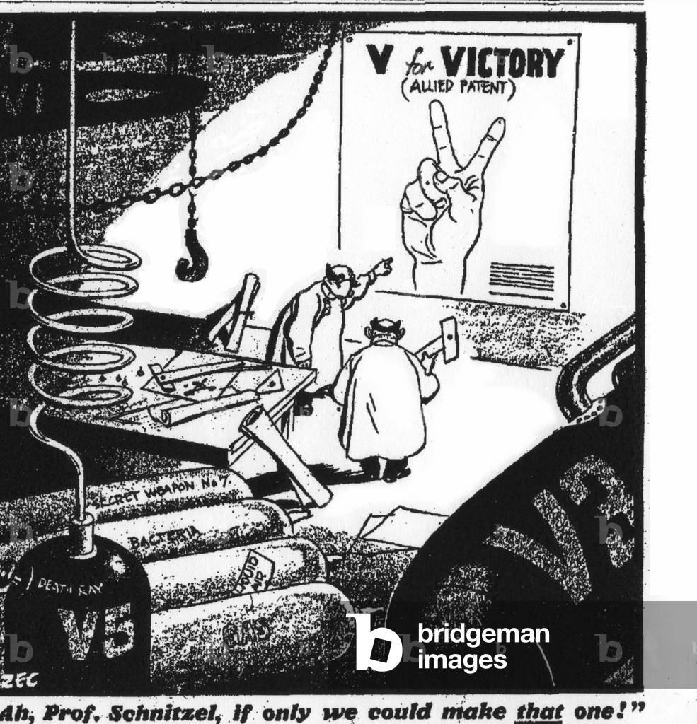 Philip Zec Cartoon Daily Mirror, 