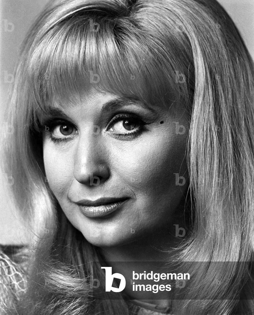 Nyree Dawn-Porter, star of B.B.C. 2's Forsthye Saga. March 1967