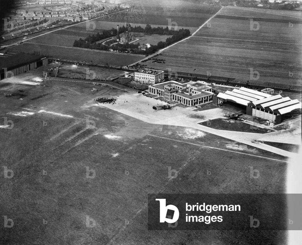 Bleriot Anniversary at Croydon Aerodrome. 
July 1929