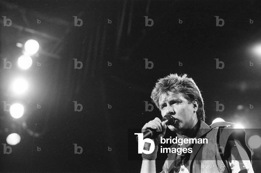 Duran Duran in Concert, NEC, Birmingham, 12th December 1983 (b/w photo)