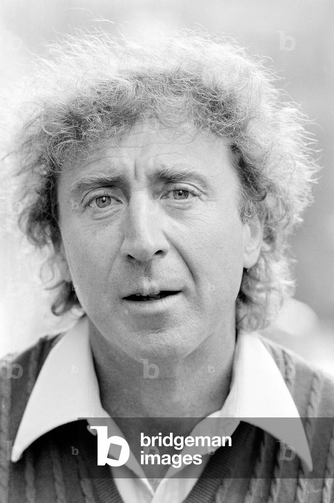 American film star Gene Wilder in London. 28th September 1984.