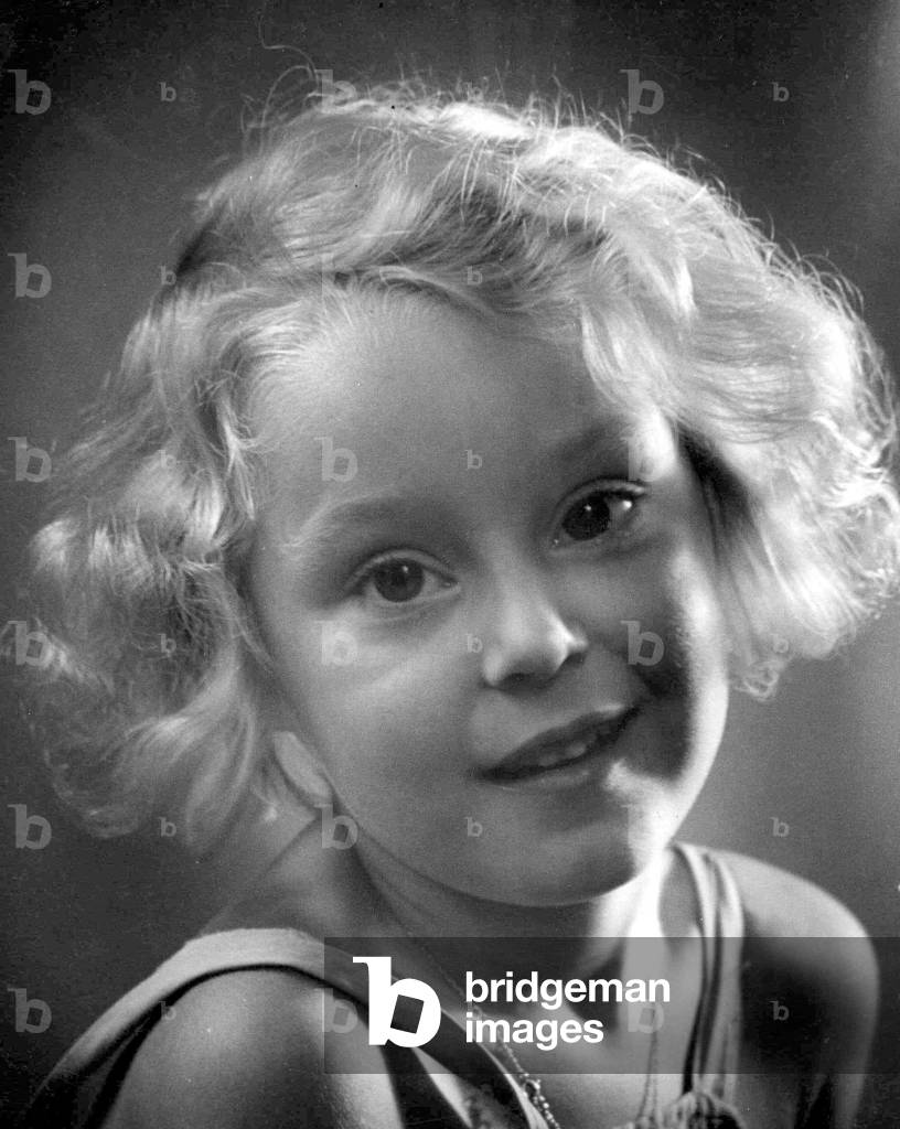 Young girl. c. 1945