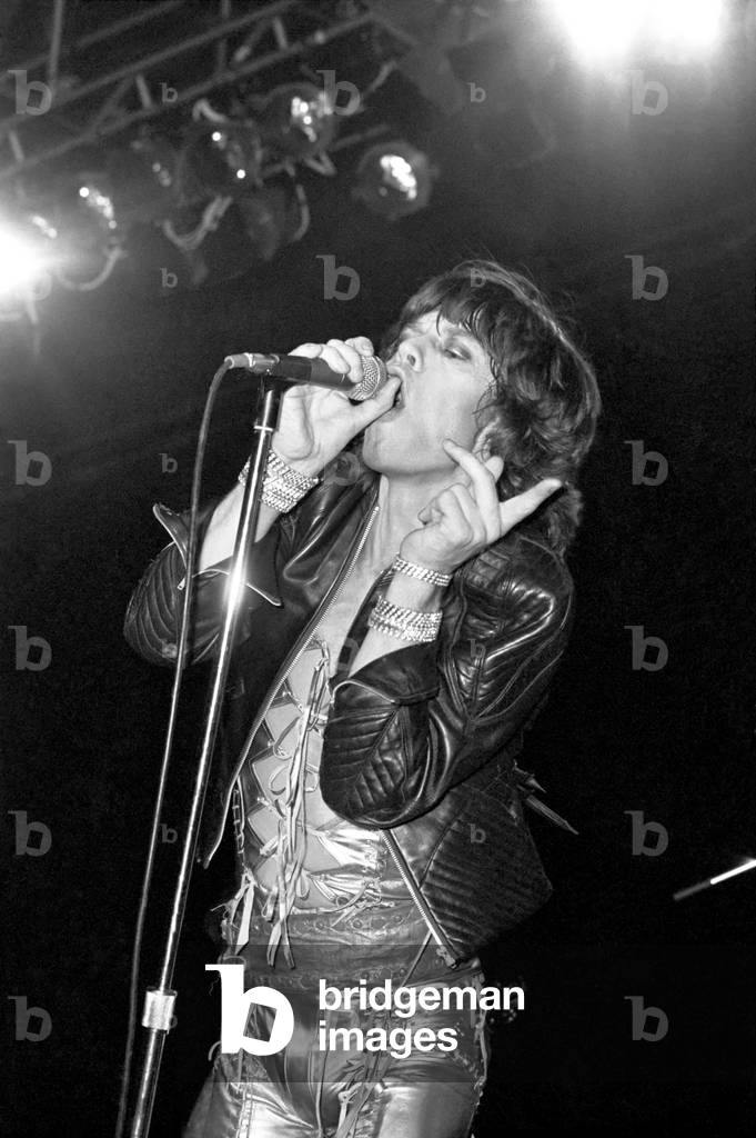 The Rolling Stones. September 1973 (b/w photo)