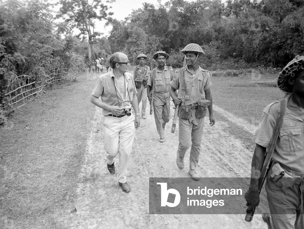 Bangladesh War of Independence, 15th June 1971 (b/w photo)
