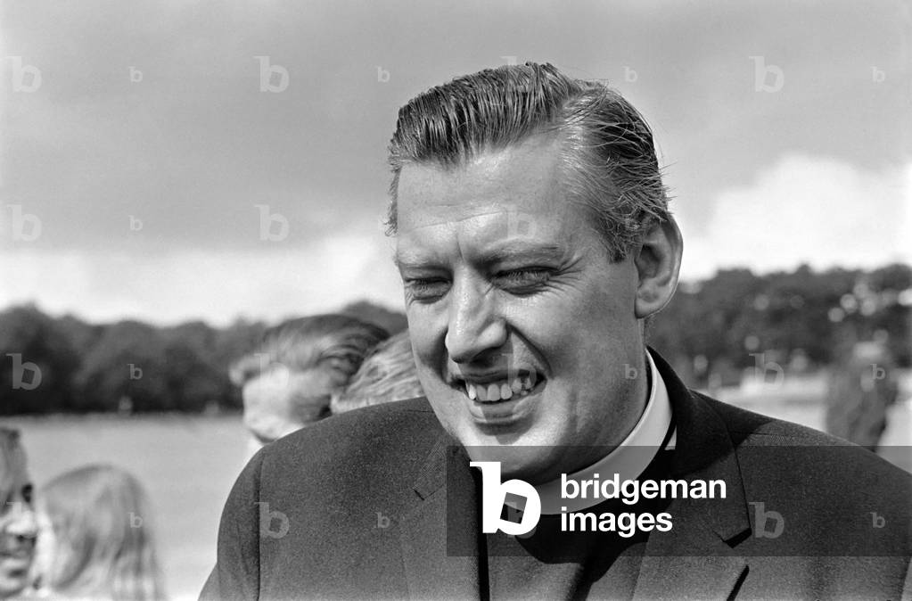 Northern Ireland August 1969. Reverend Ian Paisley seen here at Stormont. August 1969 Z8267-006