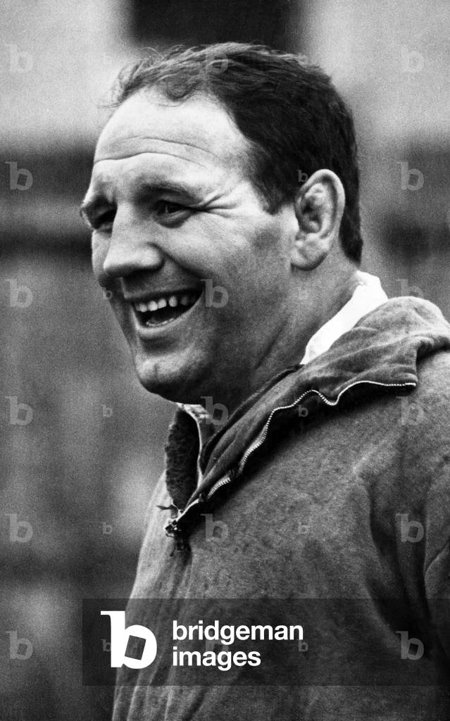 Rugby player Phil Judd. 6th August 1966 (b/w photo)