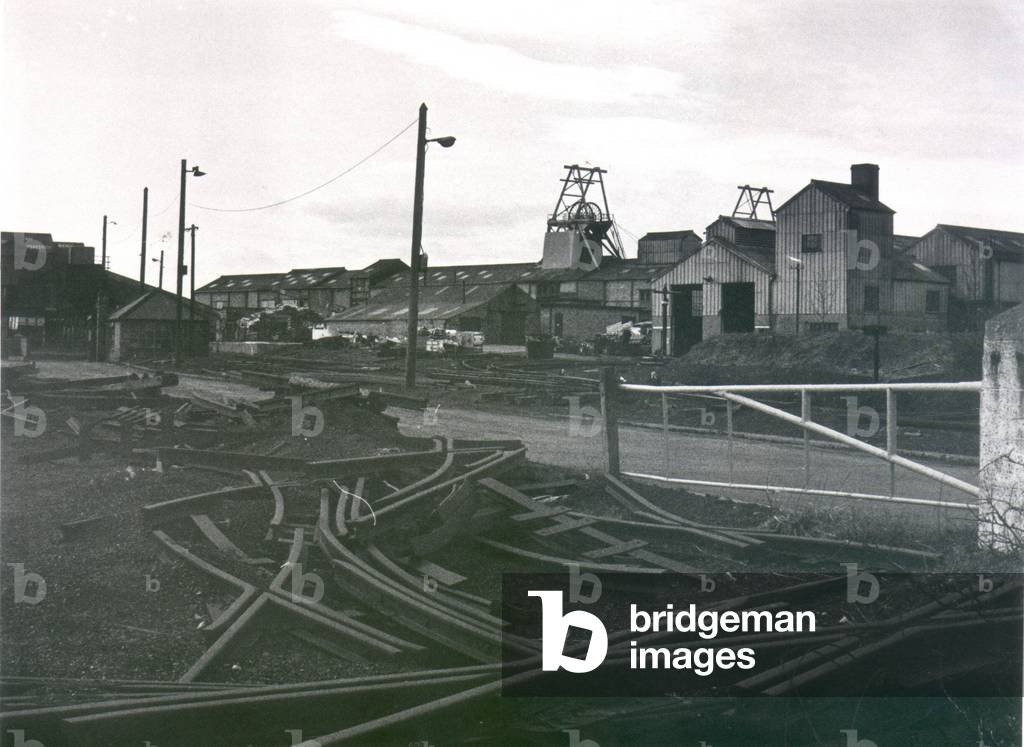 Shilbottle Colliery in March 1977.