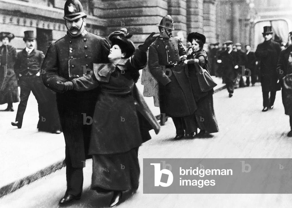 Suffragettes Under Arrest May 1906