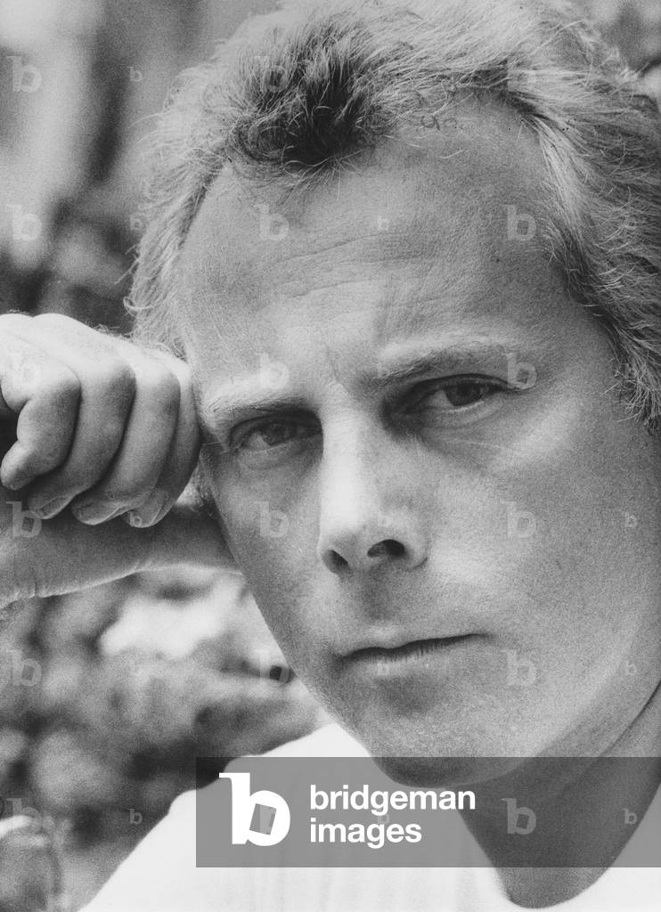 Giorgio Armani, Milan, Itay, 1977 (b/w photo)
