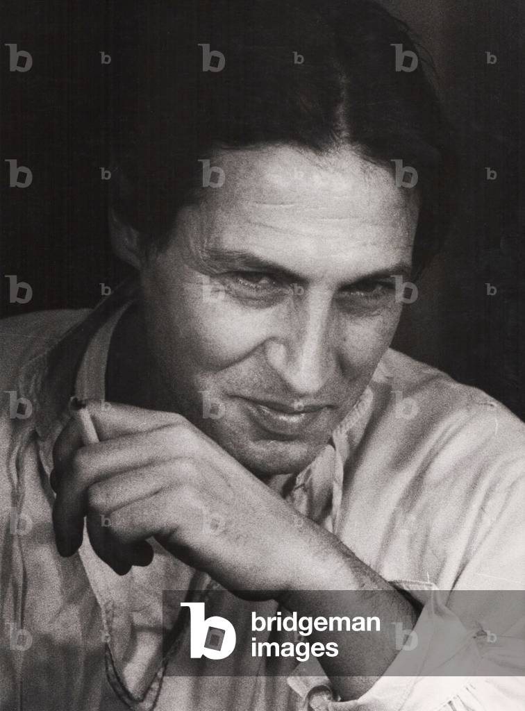 Carlo Cecchi, Milan, Italy, 1983 (b/w photo)