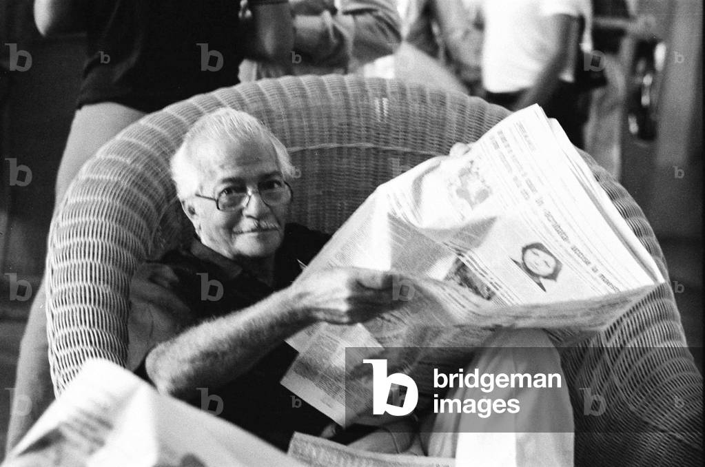 Domenico Porzio, 1980s (b/w photo)