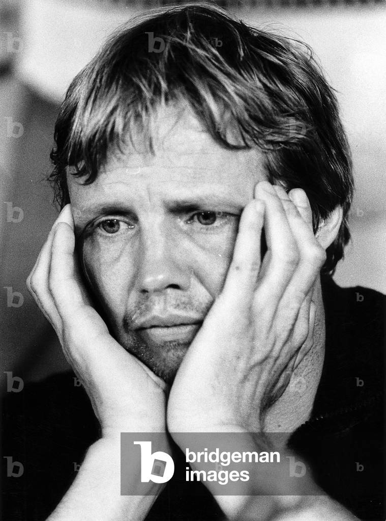 John Voight, Cannes Film Festival, Cannes, France, 1978 (b/w photo)