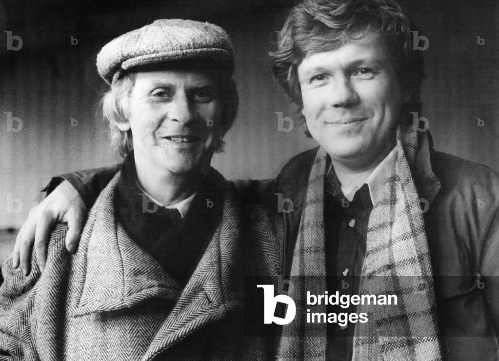 Cox Brothers, 1984 (b/w photo)