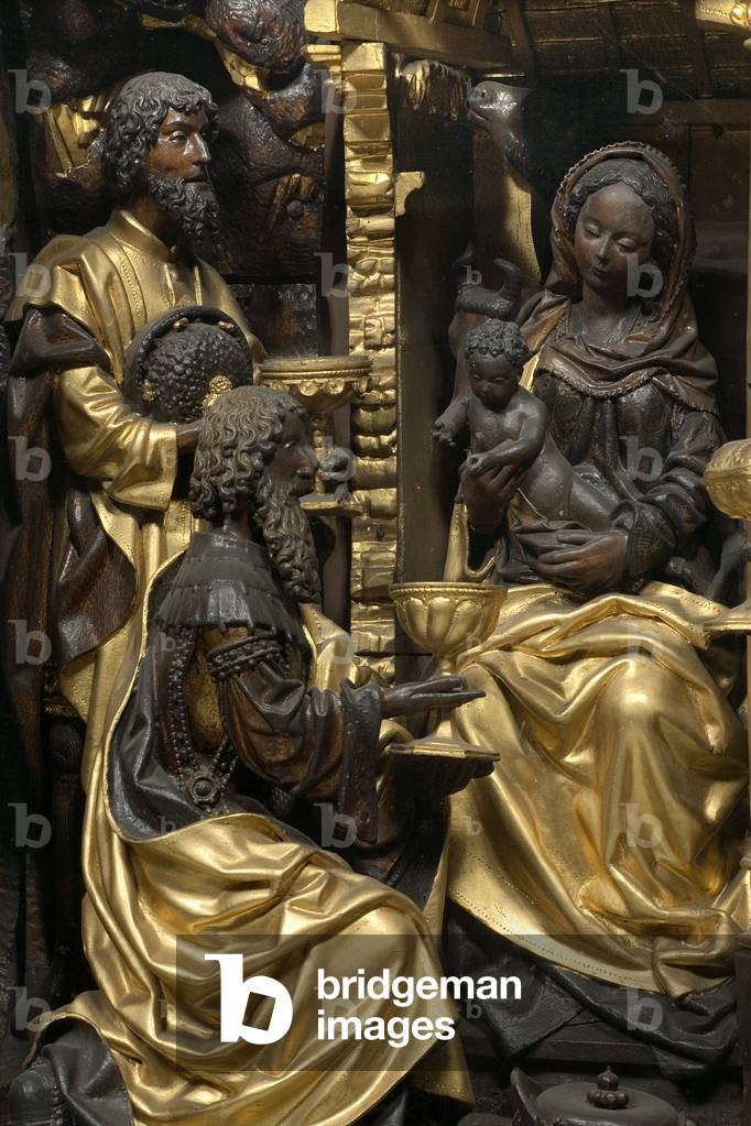 Adoration of the Magi, detail