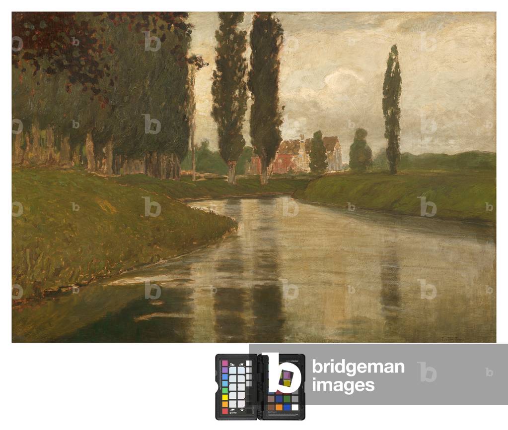 Green Harmonies, 1920 (oil on panel)