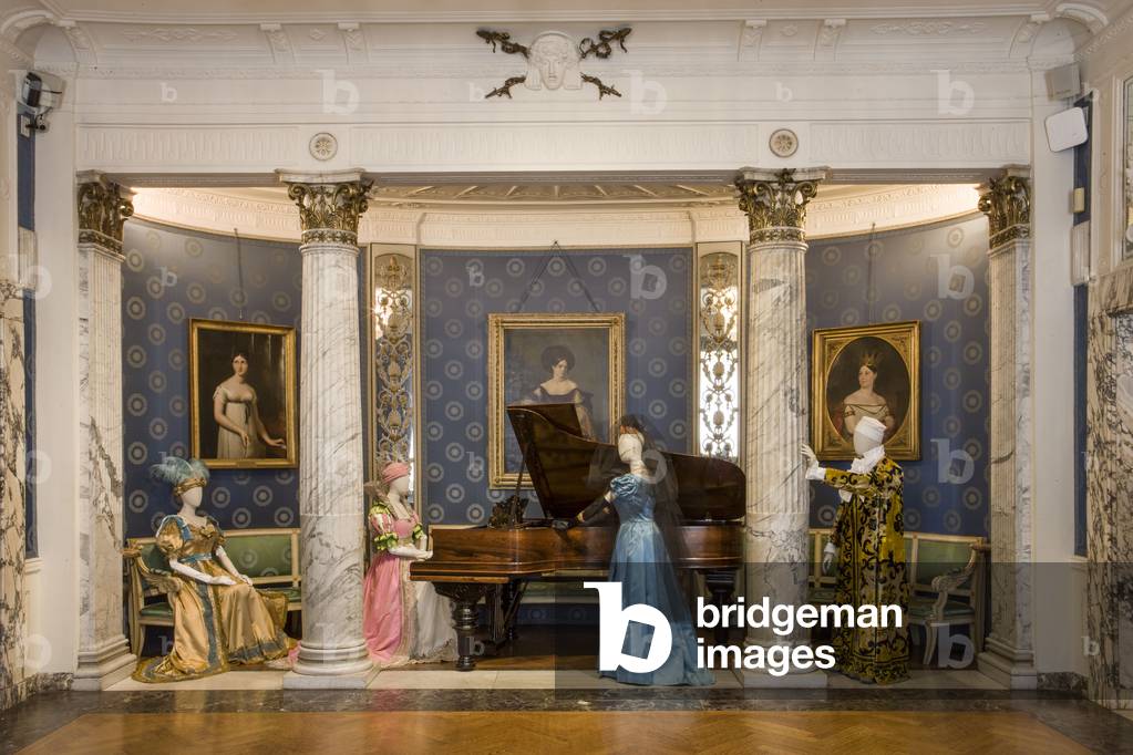 Sala Esedra, Mostra 150° al compositore Gioachino Rossini, Teatro alla Scala, Milan, Italy