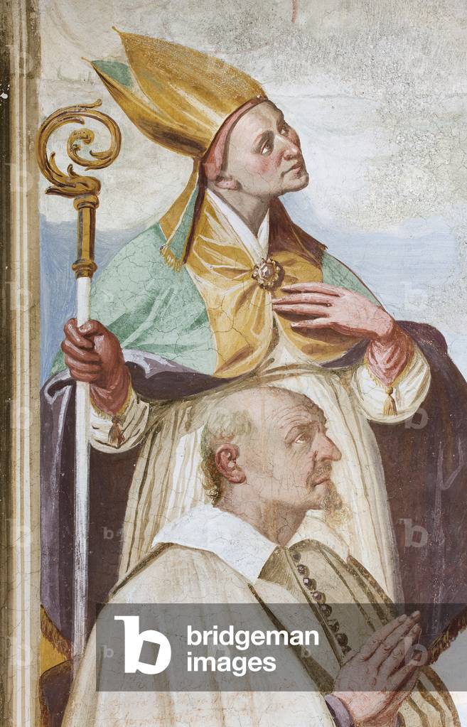 Coronation of the Virgin (fresco) (detail of 3498781)