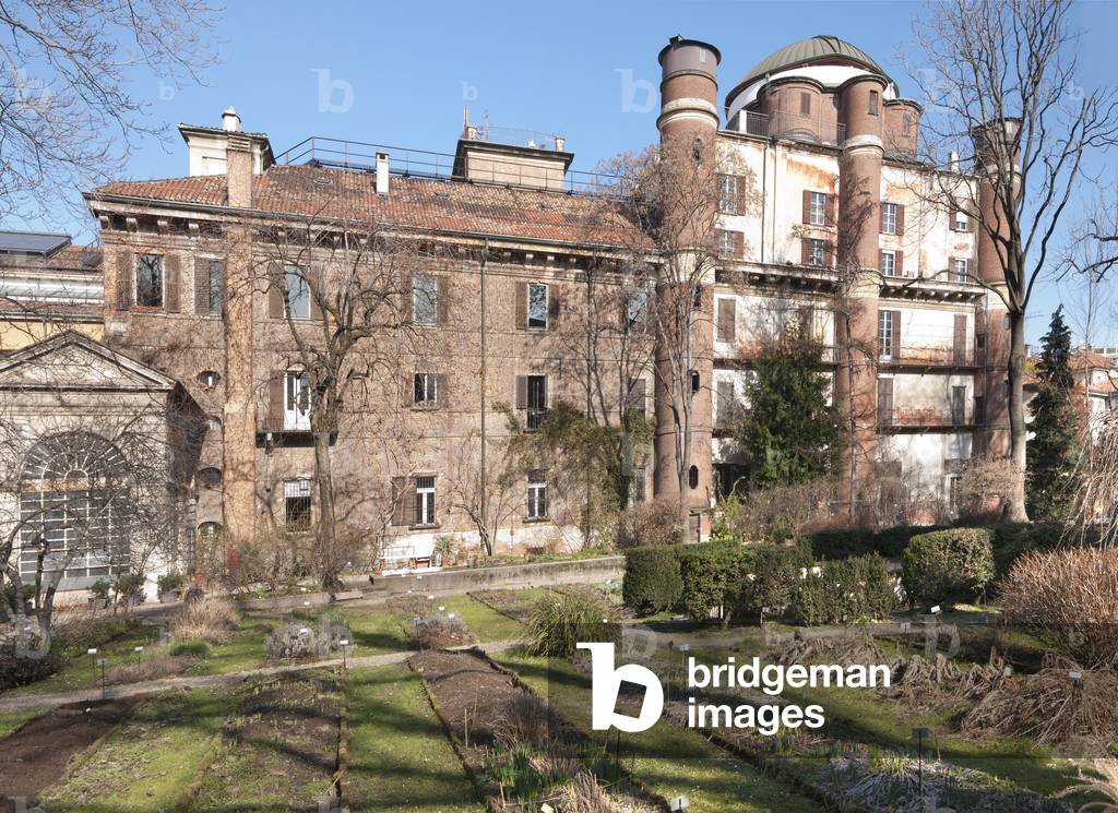 Botanical Garden, Palazzo Brera, Milan, Italy (photo)