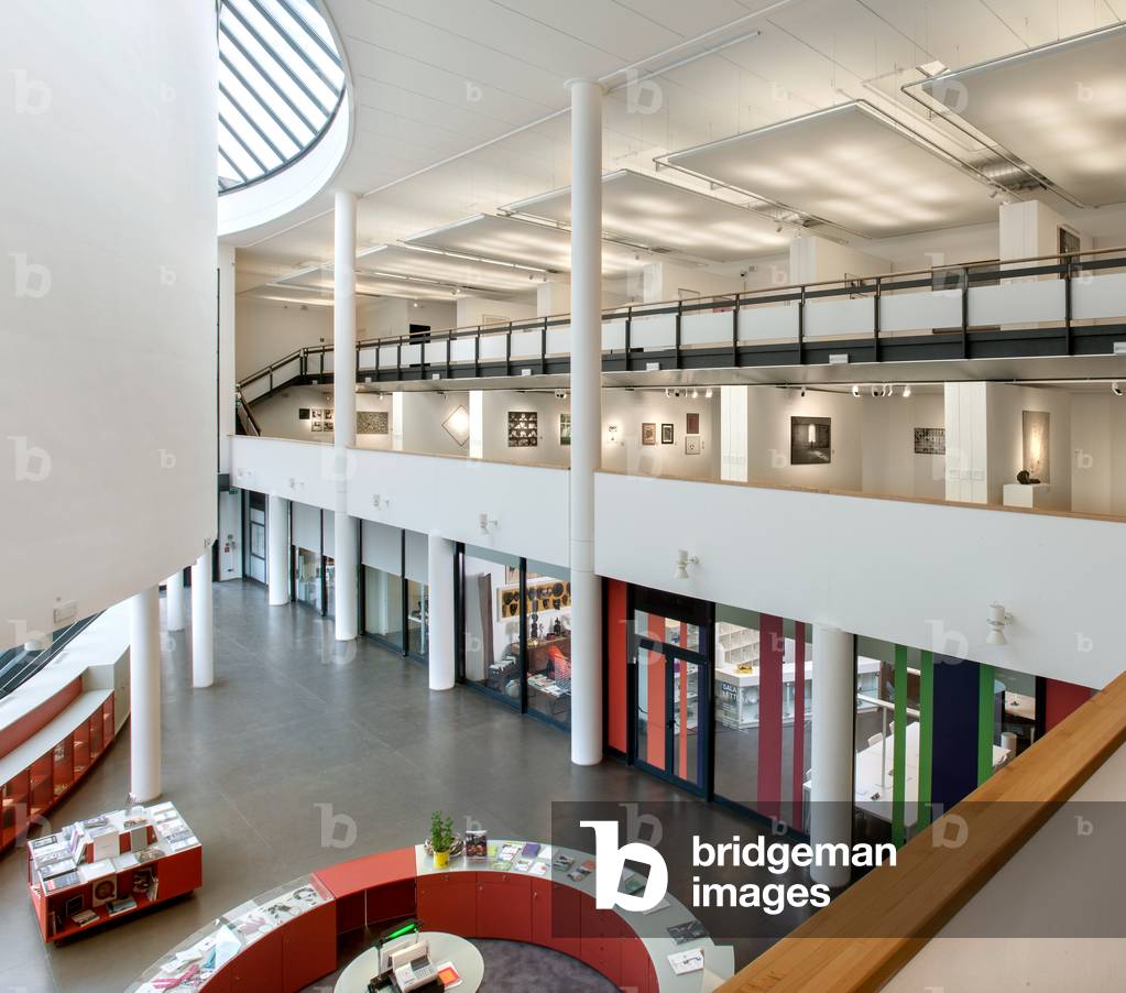 View of the interior of Museo Maga, Gallarate, Varese, Italy (photo)