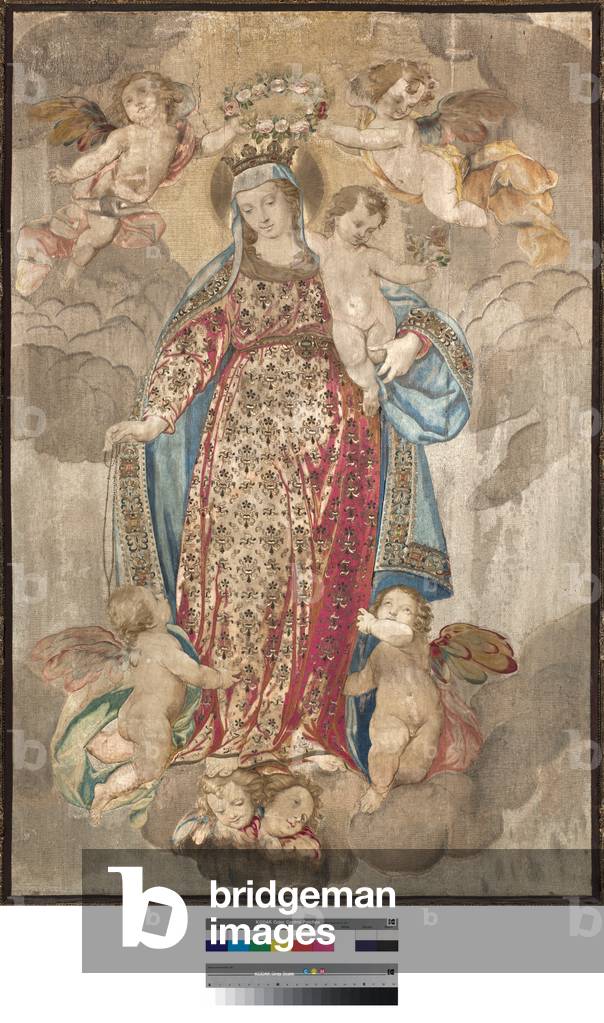Our Lady of the Rosary, banner (detail of 3704295)