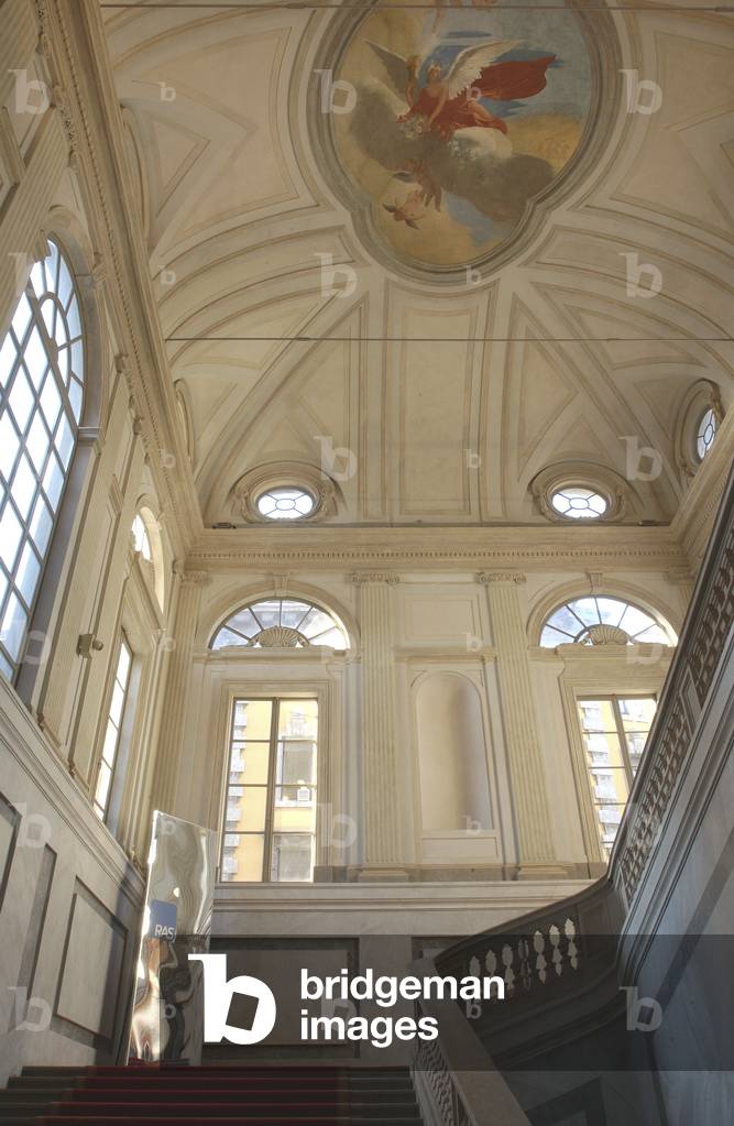 Stairway, Royal Palace, Milan, Italy (photo)