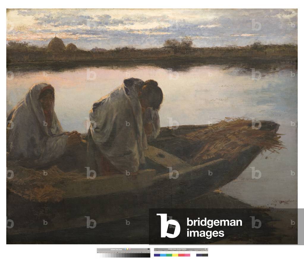 Prayer (in Chioggia) or For the Unfortunate Shipwrecked, 1897 (oil on canvas)