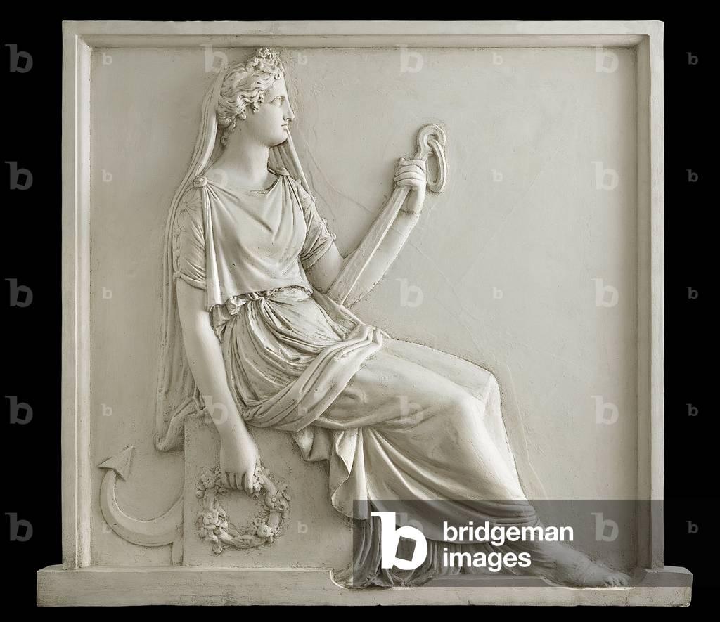 Allegory of Hope Sculpture by Antonio Canova (1757-1822) 1784-1792 Private Collection