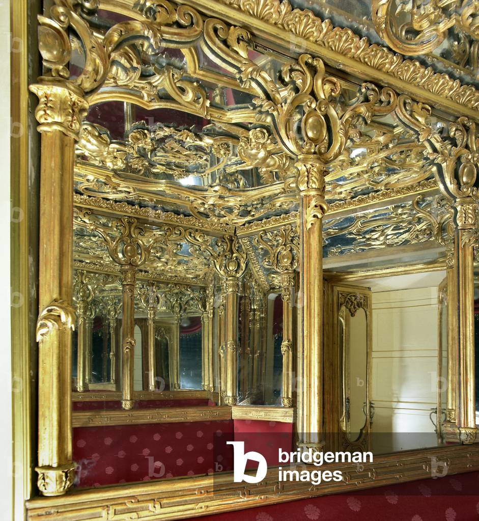Interior view of Teatro La Scala, Milan, Italy (photo)
