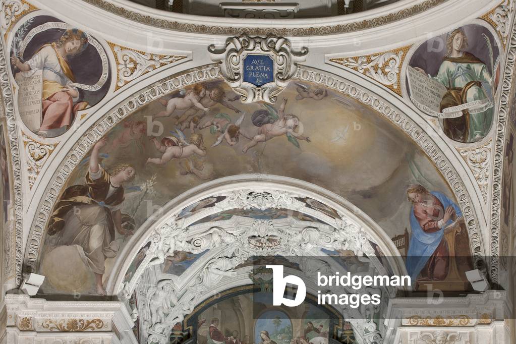 Annunciation, 1634 (fresco)