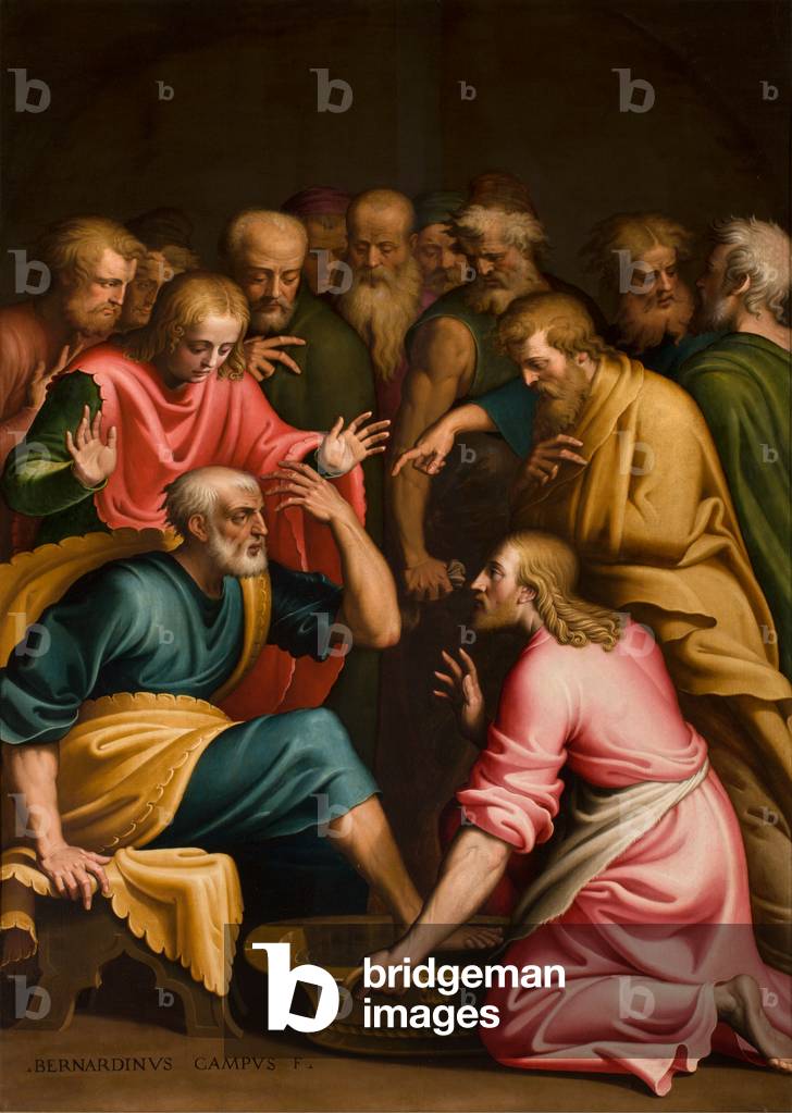 Washing of the feet, 1569