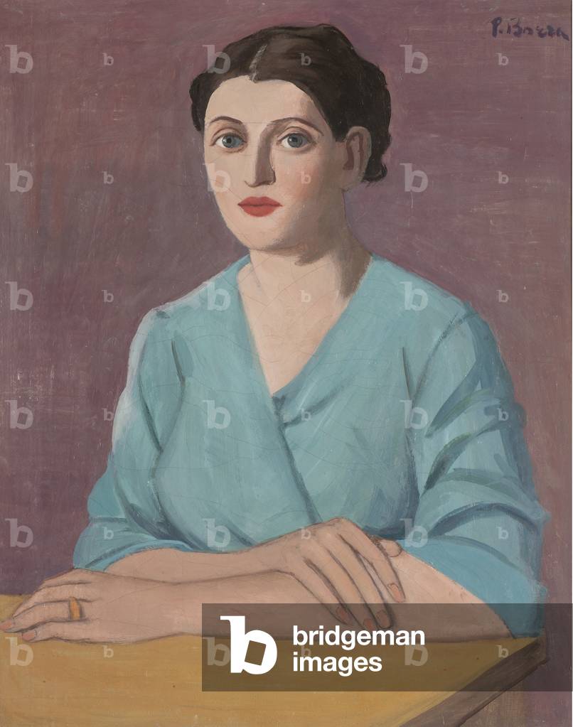 Donna in azzurro, 1937