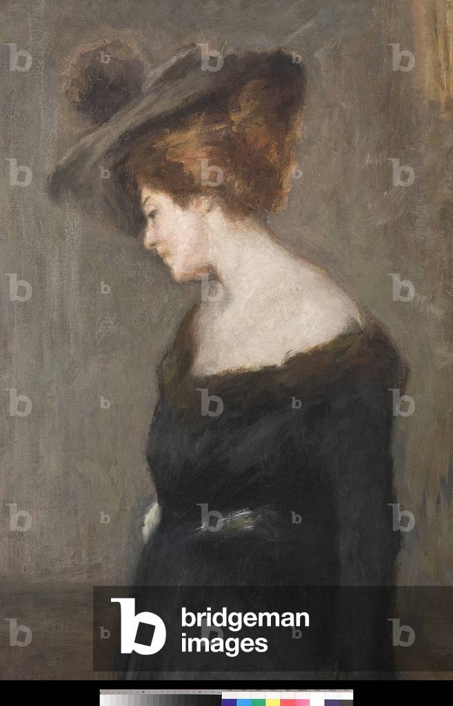 Portrait of a Lady, 1903 (oil on canvas) (detail of 3496727)